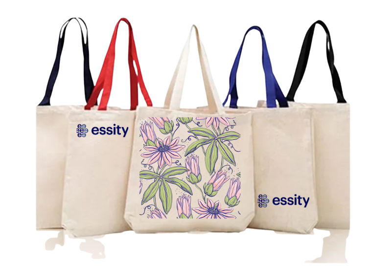 Ecobag en Algodon 35 x 40 Cms.