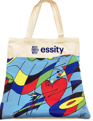 Ecobag en Algodon 35 x 40 Cms.